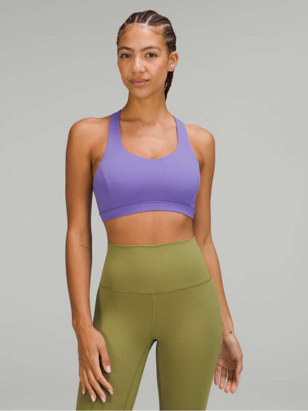 Lululemon Free to Be Serene Bra *Light Support, C/D Cup Charged Indigo Size 8